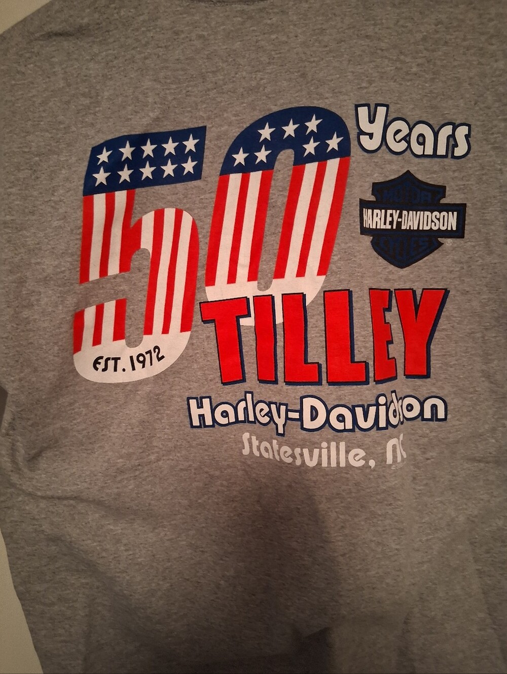 Harley Davidson anniversary shirt